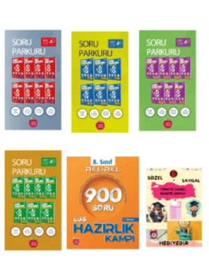NEWTON YAYINLARI 8.SINIF LGS SORU PARKURU TÜRKÇE - MATEMATİK - FEN BİLİMLERİ - T.C İNKILAP TARİHİ FASİKÜL SET - 900 SORUDA 1.DÖNEM TEKRAR KİTABI