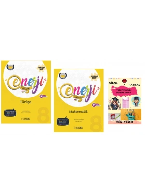 PALME YAYINEVİ LGS 8.SINIF ENERJİ TÜRKÇE - MATEMATİK - SORU KİTABI