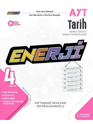 PALME YAYINLARI YKS AYT ENERJİ TARİH KONU ÖZETLİ SORU FASİKÜLLERİ