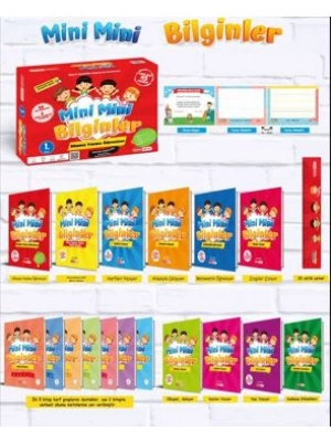 1. Sınıf Okuma Yazma Seti-Mini Mini Bilginler Okuma Yazma Öğreniyor