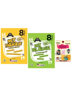 KAFA DENGİ YAYINLARI 8. Sınıf Net Paragraf - Net Bilgisi Soru Bankaları