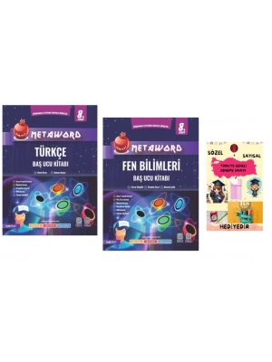 NARTEST YAYINLARI LGS 8.SINIF METAWORD TÜRKÇE - FEN BİLİMLERİ  BAŞ UCU KİTABI