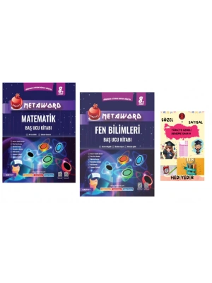 NARTEST YAYINLARI LGS 8.SINIF METAWORD MATEMATİK-FEN BİLİMLERİ BAŞ UCU KİTABI