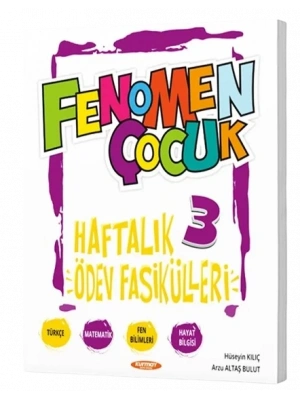 FENOMEN YAYINLARI 3. SINIF Haftalık Ödev Fasikülleri