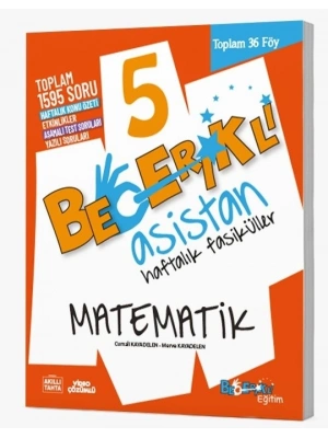 Becerikli Asistan 5 Matematik Haftalık Fasiküller