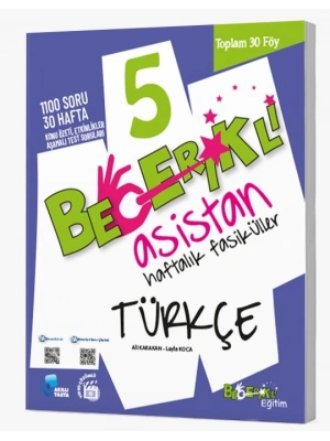 Becerikli Asistan 5 Türkçe Haftalık Fasiküller
