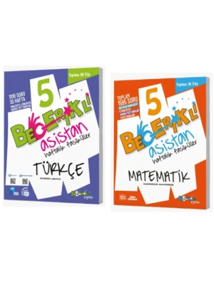Becerikli Asistan 5 Türkçe - Matematik Haftalık Fasiküller