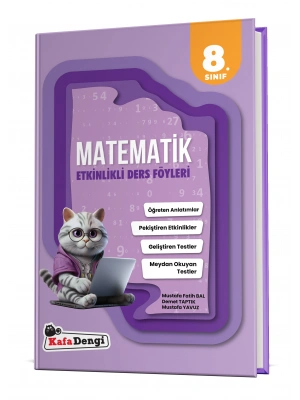 KAFA DENGİ YAYINLARI 8. Sınıf Matematik Etkinlikli Ders Föyleri