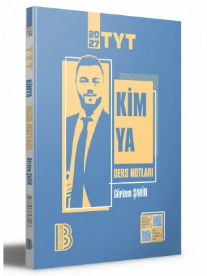 Benim Hocam Yayınları 2027 TYT Kimya Ders Notları