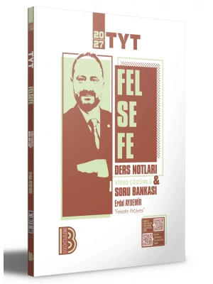 Benim Hocam Yayınları 2027 TYT Felsefe Ders Notları ve Video Çözümlü Soru Bankası