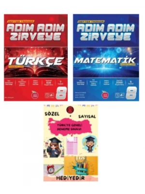 NEWTON YAYINLARI 8. Sınıf TÜRKÇE - MATEMATİK Fasikül Adım Adım Etkinlikli Konu Anlatımlı Soru Bankaları
