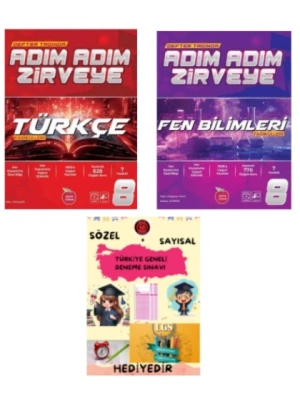 NEWTON YAYINLARI 8. Sınıf TÜRKÇE - FEN BİLİMLERİ Fasikül Adım Adım Etkinlikli Konu Anlatımlı Soru Bankaları