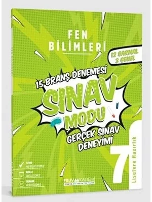 7.SINIF FEN BİLİMLERİ BRANŞ DENEMESİ