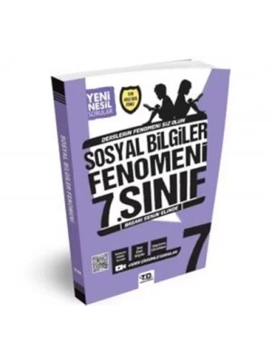 TANDEM YAYINLARI 7.SINIF SOSYAL BİLGİLER FENOMENİ SORU BANKASI YENİ NESİL
