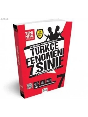TANDEM YAYINLARI 7.SINIF TÜRKÇE FENOMENİ SORU BANKASI YENİ NESİL