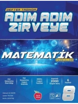 8. Sınıf Matematik Fasikül Adım Adım Etkinlikli Konu Anlatımlı Soru Bankaları