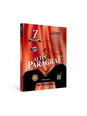 ALTIN KARMA YAYINLARI 7.SINIF ALTIN PARAGRAF SORU BANKASI
