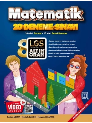 ALTIN ORAN 8.SINIF MATEMATİK 20 DENEME SINAVI