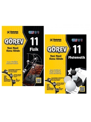 ARMADA 11.Sınıf Görev Fizik + Matematik Yeni Nesil Konu Kitabı