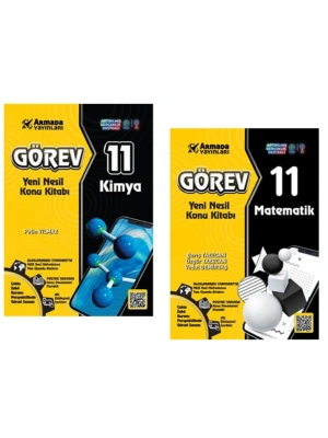 ARMADA 11.Sınıf Görev Kimya + Matematik Yeni Nesil Konu Kitabı