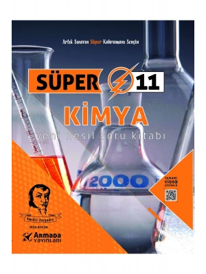 Armada 11. Sınıf Süper Kimya Soru Kitabı