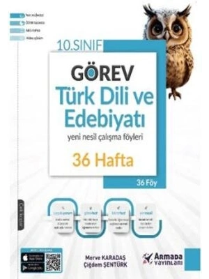 ARMADA 10.SINIF TÜRK DİLİ VE EDEBİYATI YENİ NESİL ÇALIŞMA FÖYLERİ