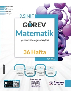 ARMADA 9.SINIF MATEMATİK YENİ NESİL ÇALIŞMA FÖYLERİ