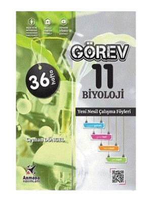 Armada Görev 11. Sınıf Biyoloji Yeni Nesil Çalışma Föyleri