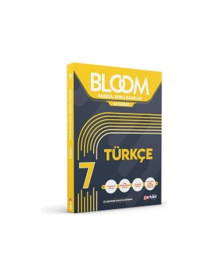 Artıbir 7 Sınıf Türkçe Bloom 32 Fasikül Soru Bankası (Kolaydan Zora Yeni Nesil Sorular)