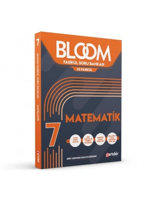 Artıbir Yayıncılık 7.Sınıf Bloom Matematik 32 Fasikül Soru Bankası