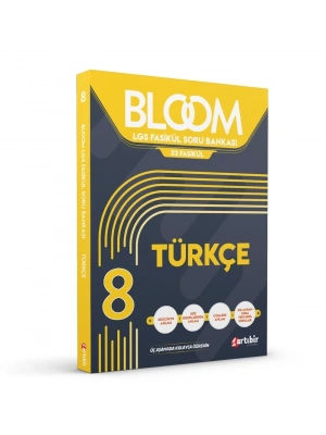 Artıbir Yayıncılık 8.Sınıf LGS Bloom Türkçe 32 Fasikül Soru Bankası
