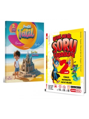 ARTIBİR YAYINLARI 2. Sınıf Pratik Yaz Tatili + Yeni Nesil Soru Fabrikası (2 Kitap)