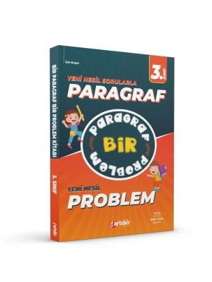 ARTIBİR YAYINLARI 3.SINIF YENİ NESİL PARAGRAF PROBLEM SORU BANKASI