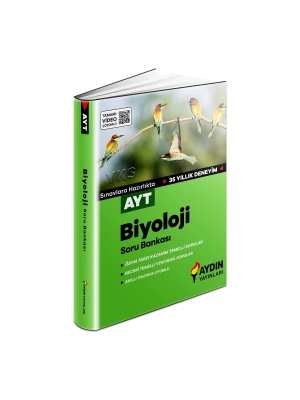 Aydın Yayınları AYT Biyoloji Soru Bankası