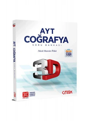 Ayt Coğrafya 3d Soru Bankası
