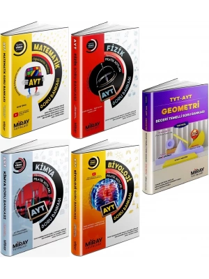Miray Yayınları AYT TÜM DERSLER SAYISAL SET