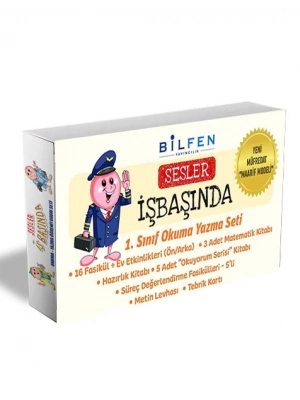 BİLFEN YAYINCILIK 1.SINIF SESLER İŞ BAŞINDA EĞİTİM SETİ
