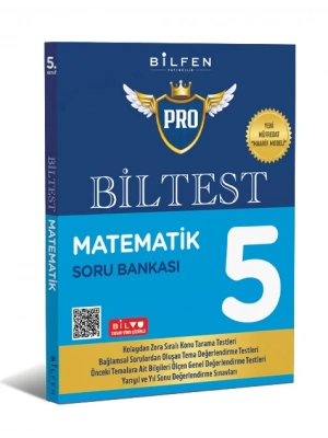 BİLFEN YAYINCILIK 5.SINIF BİLTEST PRO MATEMATİK SORU BANKASI (YENİ MÜFREDAT)