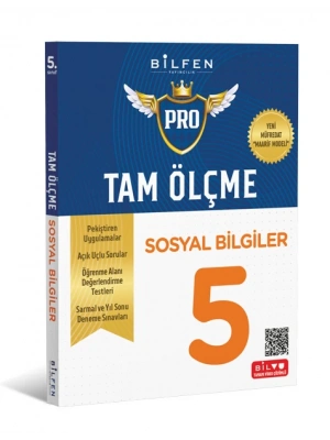 BİLFEN YAYINCILIK 5.SINIF TAM ÖLÇME SOSYAL BİLGİLER ETKİNLİKLİ SORU BANKASI (YENİ MÜFREDAT)