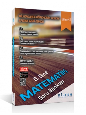 Bilfen Yayıncılık 6. Sınıf Biltest Matematik Soru Bankası