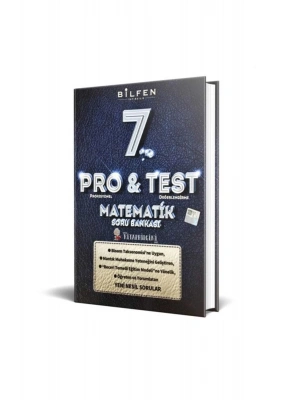 Bilfen Yayıncılık 7. Sınıf Matematik ProTest Soru Bankası