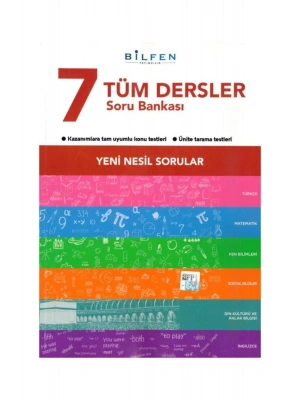 Bilfen Yayıncılık 7. Sınıf Tüm Dersler Soru Bankası