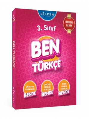 Bilfen Yayıncılık 3. Sınıf Ben Türkçe Etkinlik Kitabı