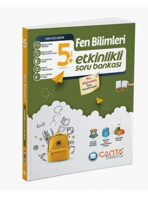 Çanta Yayınları 5.Sınıf Fen Bilimleri Etkinlikli Kazanım Soru Bankası