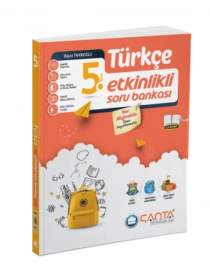 Çanta Yayınları 5.Sınıf Türkçe Etkinlikli Kazanım Soru Bankası