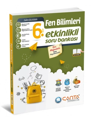 Çanta Yayınları 6.Sınıf Fen Bilimleri Etkinlikli Soru Bankası