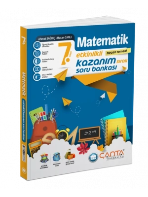 Çanta Yayınları 7.Sınıf Matematik Etkinlikli Kazanım Sıralı Soru Bankası
