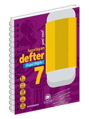 Çanta Yayınları 7.Sınıf Sosyal Bilgiler Okula Yardımcı Hazırlayan Defter