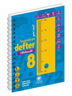 Çanta Yayınları 8.Sınıf Matematik Okula Yardımcı Kazandıran Defter