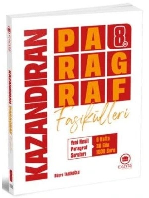 Çanta Yayınları Lgs 8.Sınıf Kazandıran Paragraf Fasikülleri